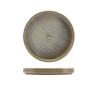 Low Presentation Plate 18cm/21cm/25cm Durable Porcelain Home Dining Serving Plate Set 6