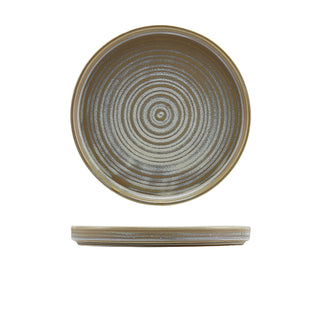 Low Presentation Plate 18cm/21cm/25cm Durable Porcelain Home Dining Serving Plate Set 6