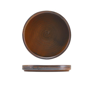 Low Presentation Plate 18cm/21cm/25cm Durable Porcelain Home Dining Serving Plate Set 6