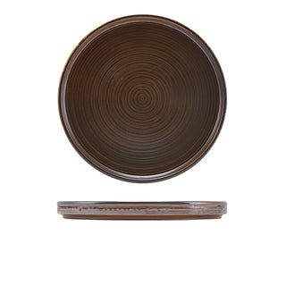 Low Presentation Plate 18cm/21cm/25cm Durable Porcelain Home Dining Serving Plate Set 6