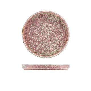 Low Presentation Plate 18cm/21cm/25cm Durable Porcelain Home Dining Serving Plate Set 6