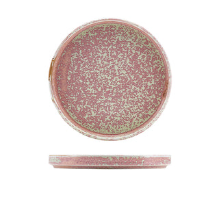 Low Presentation Plate 18cm/21cm/25cm Durable Porcelain Home Dining Serving Plate Set 6