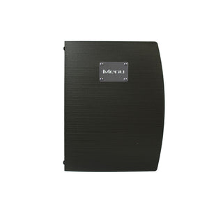 Polypropylene Rio A4 Menu Holder Black Double Sided Insert (4 Pages)