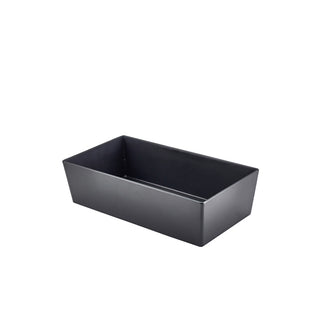 Melamine Matt Black & Matt Grey Buffet Box GN 1/3 – Rectangular Display Box for Buffet & Food Service