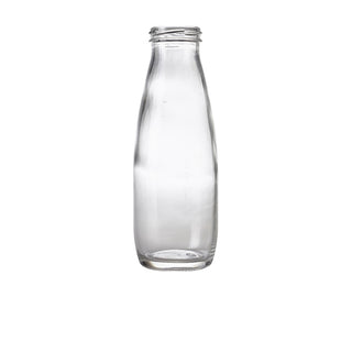 Glass Mini Milk Bottle 20cl/25cl/50cl Glassware for Milk Shakes Juices Serving 1Pcs