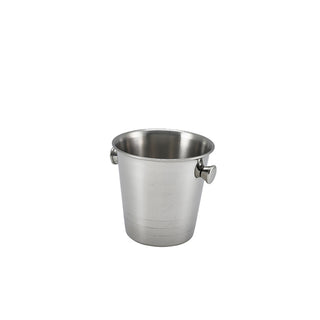 Stainless Steel Mini Ice Bucket 10cm/14cm Durable Drinkware Bars Events Party 1Pcs