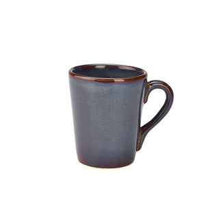 Stoneware Rustic Blue Mug 32cl Pack of 6 Café Tableware Tea Coffee Serving