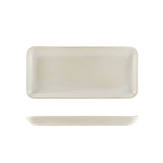 Ceramic Serving Platters Set of 6, Rectangular Tray, Stoneware Serving Dishes for Dessert, Buffet, Snack, Steak, Fruit