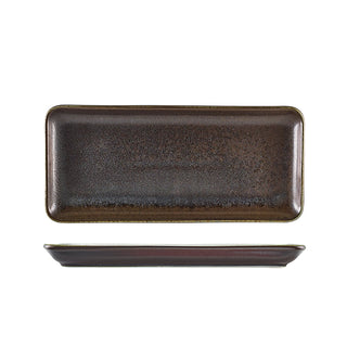 Porcelain Terra Narrow Rectangular Platter Tableware 27x12.5cm/31x14cm/36x16.5cm