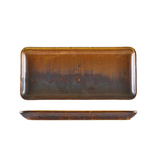 Porcelain Terra Narrow Rectangular Platter Tableware 27x12.5cm/31x14cm/36x16.5cm