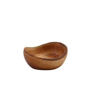 GenWare Olive Wood Rustic Bowl - 13cm & 15cm (Pack of 6)