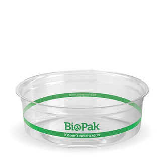 Pack Of 500 240ml Clear PLA BioBowls