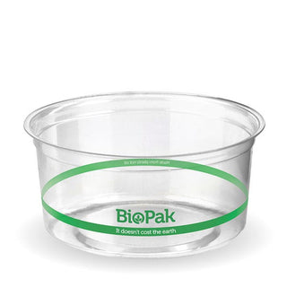 Pack Of 500 360ml Clear PLA BioBowls