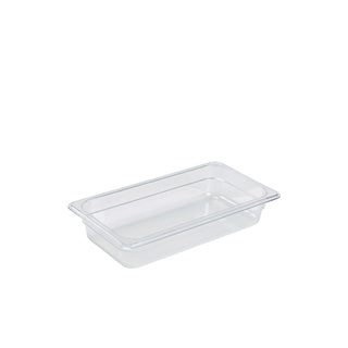 Gastronorm Pan Clear Polycarbonate Plastic GN Tray Food Containers - All Sizes