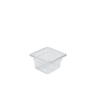 Gastronorm Pan Clear Polycarbonate Plastic GN Tray Food Containers - All Sizes