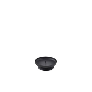 Pillar Candle Holder Black 90mm Pack of 10 High?Quality Metal Design Table Setting