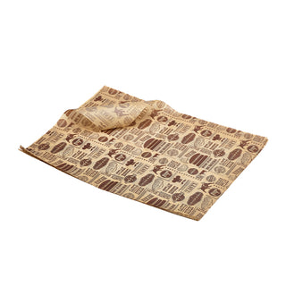 Greaseproof Paper Sheets Steak House Design 25 x 35cm