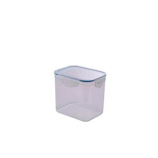 1.6L Plastic Airtight Food Storage Container, Leakproof Rectangle Container with Clip Lock Lid, BPA Free (Pack of 12)