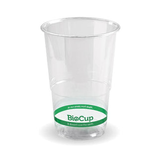 Pack Of 2000 280ml Clear PLA BioCups