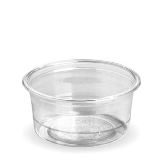 Pack Of 2000 90ml Clear PLA Sauce BioCups