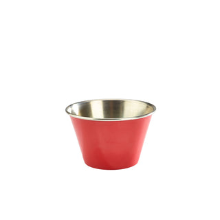 Ramekin Set of 24 8.5x5.2x5cm Stainless Steel 17cl/6oz Tableware Presentation Use