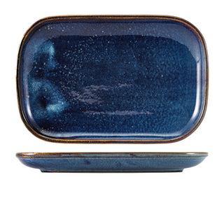 Rectangular Plate Set of 6 Porcelain Multi-Colour Dining Serving 29×19.5cm/34.5×23.5cm