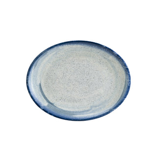 Porcelain Harena Moove Oval Plate 31cm/36cm Set of 6 Elegant Oval Plates for Fine Dining