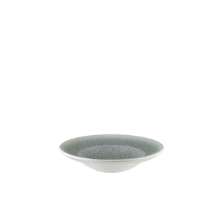 Porcelain Luca Ocean Gourmet Deep Plate 24cm/27cm Set of 6 Ocean-Inspired Dining Plates