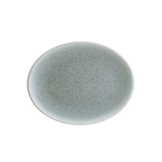 Porcelain Luca Ocean Moove Oval Plate 31m/36cm Set of 6 Elegant Dining Serving Plates