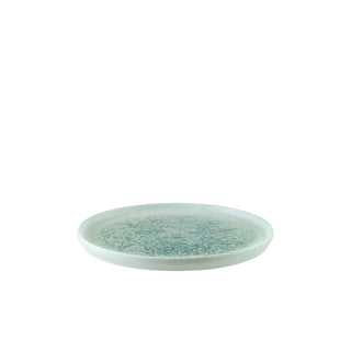 Hygge Flat Plate 22cm/28cm Lunar White/Ocean Set of 6 Porcelain Table Top Serving Plates
