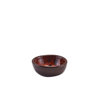 Terracotta Sabrosa Bowl 7.5×2.6cm/5cl Set of 24 Rustic Serving Bowls Tapas Catering Home