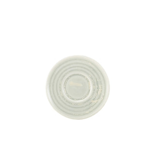 Porcelain Terra Saucer 11.5cm/14.5cm Set of 6 Polished Foot Saucers Table Service