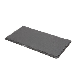 Genware Natural Edge Rectangular Slate Platter / Board (Multiple Sizes)