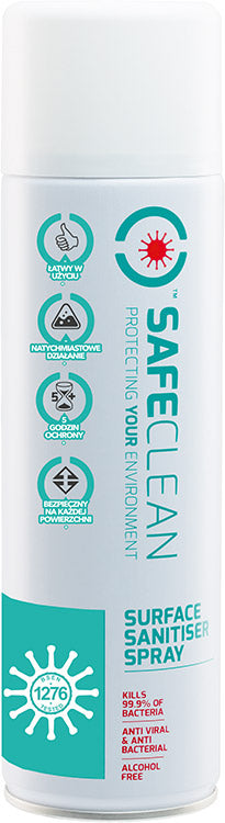 Kleenmist Safeclean Sanitiser Spray