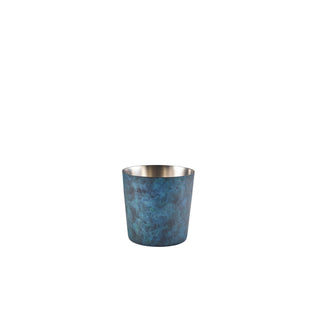 GenWare Patina Serving Cups 8.5 x 8.5cm (Blue & Green) - Pack of 12