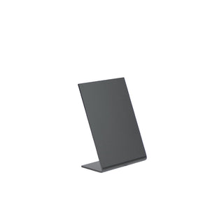 Black Acrylic Table Chalk Boards – A7 & A8 (Pack of 5) | Mini Display Sign Stands