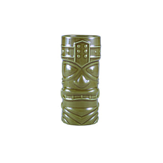 Tiki Mugs for Cocktails 400ml Large Ceramic Hawaiian Cocktail Mug, Tiki Cocktails, Tiki Cups (Set of 4)
