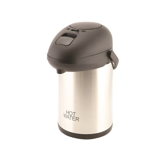 Hot Water Inscribed Stainless Steel Vacuum Pump Pot 2.5L