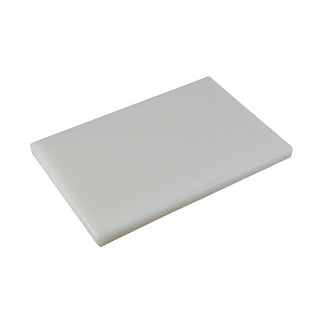 White Low Density Chopping Board 45.7×30.5×2.5cm/1.2cm Set of 1 Hygienic Cutting Boards