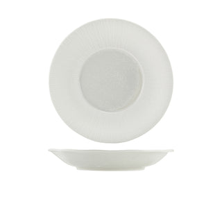 Deep Winged Plate 26cm/30cm Set of 6 Lucine & Lustre Deep-Winged Porcelain Dining Plates