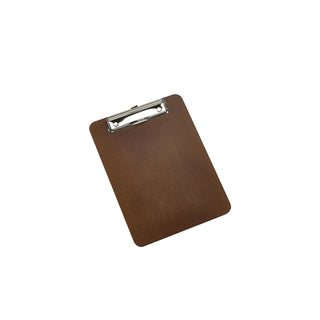 Wooden Menu Clipboard A5/A4 Set of 1 Plywood with Chrome-Plated Steel Clip Menu Display