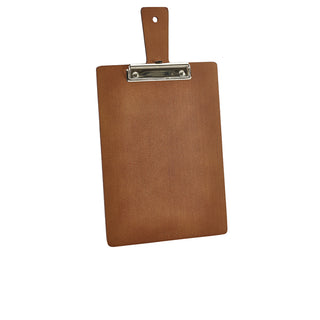 Wooden Menu Paddle Board A4/A5 Set of 1 Plywood Menu Boards with Chrome-Plated Steel Clip