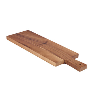 Acacia Wood Paddle Board | Natural Wooden Serving & Presentation Boards (28cm, 38cm, 50cm)