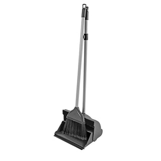 Lobby Dustpan Complete Contract Black