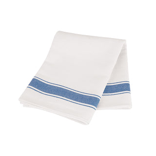 Glass Cloth Blue/White Wide Stripe