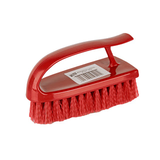 Washable Scrubbing Brush Coloured Stock - Red